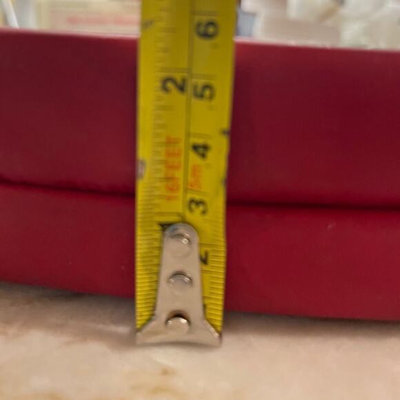 Monteil Paris cosmetic zippered pouch red - Picture 12 of 12